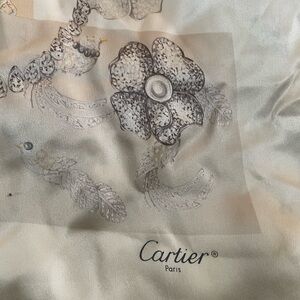 Cartier 100% Silk Scarf